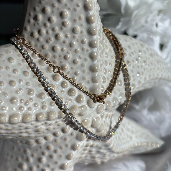 DANIEL WELLINGTON RHINESTONE NECKLACE - Picture 8 of 9